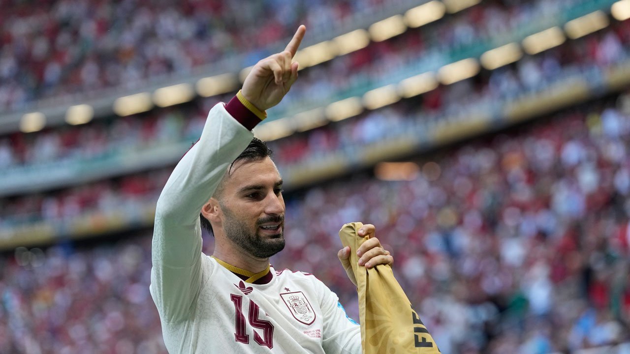Man of the Match Uruguay vs Spanyol: Alex Baena