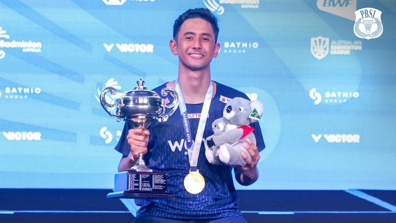 Alwi Farhan Sukses Besar Juarai Australia Open 2026, Ana/Trias dan Sabar/Reza Jadi Runner up