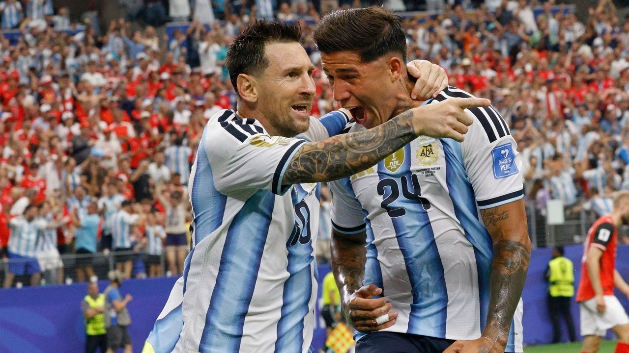 Catatan Menarik Argentina vs Austria: Rekor demi Rekor Lahir dari Aksi Lionel Messi