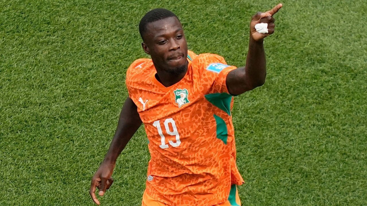 Man of the Match Curacao vs Pantai Gading: Nicolas Pepe