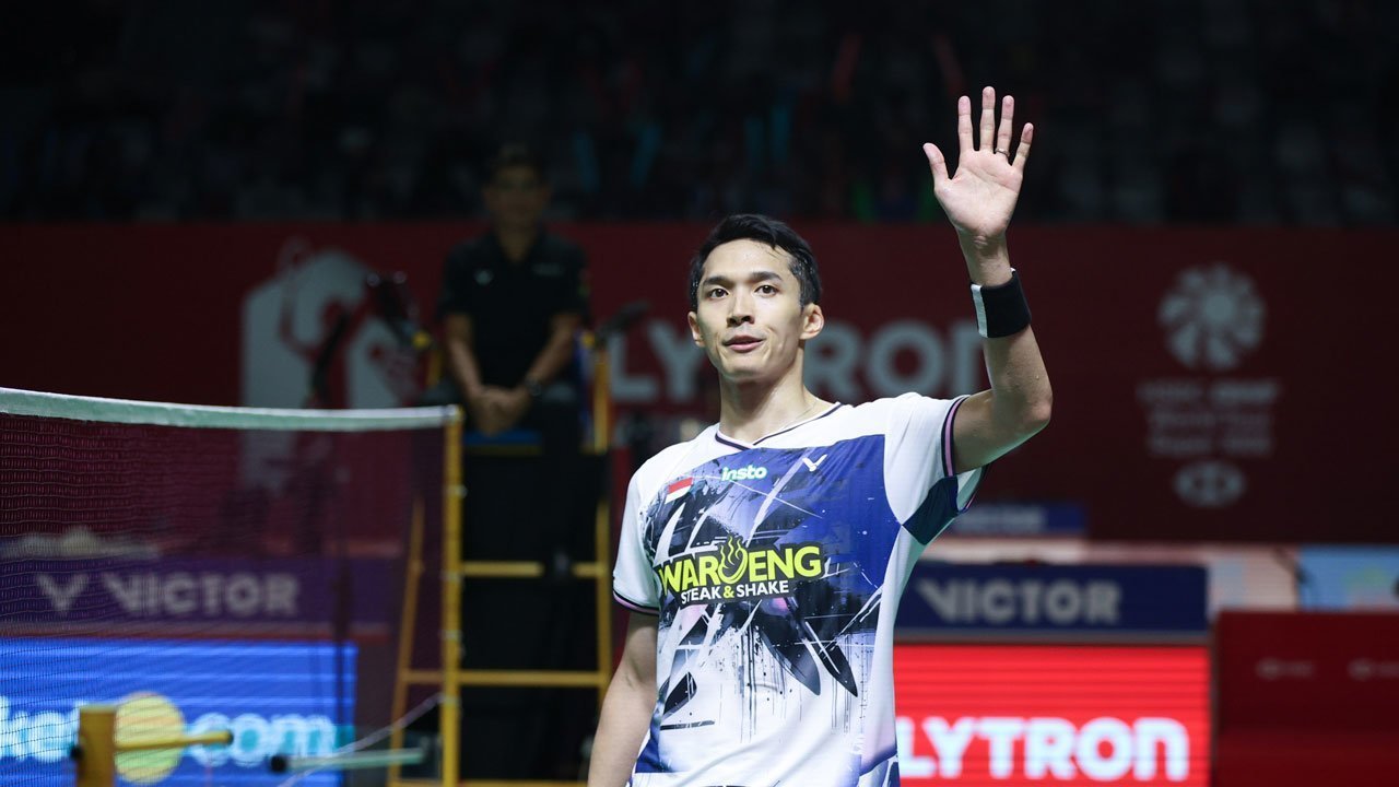 Jonatan Christie Menang di Babak Pertama Indonesia Open 2026: Fokus di Setiap Pertandingan, Miliki Asa untuk Juara Jonatan Christie Menang di Babak Pertama Indonesia Open 2026: Fokus di Setiap Pertandingan, Miliki Asa untuk Juara