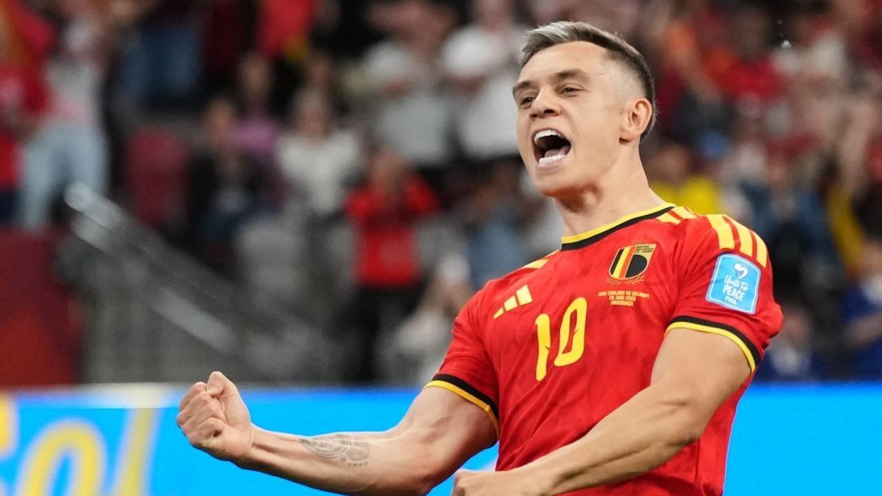 Man of the Match Selandia Baru vs Belgia: Leandro Trossard