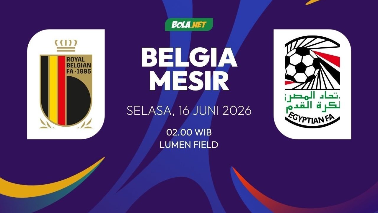 Prediksi Piala Dunia 2026: Belgia vs Mesir 16 Juni 2026