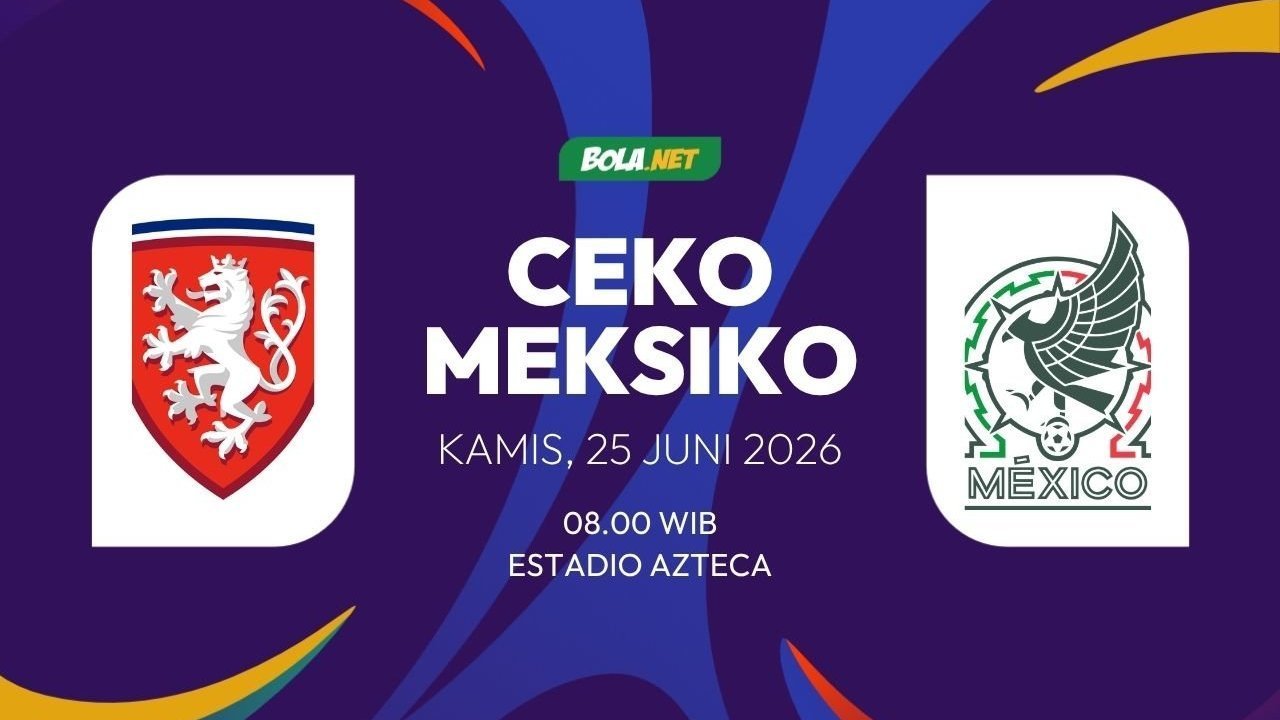 Prediksi Piala Dunia 2026: Ceko vs Meksiko 25 Juni 2026