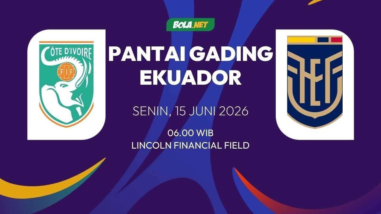 Prediksi Piala Dunia 2026: Pantai Gading vs Ekuador 15 Juni 2026