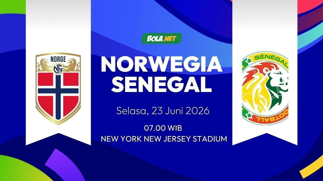 Prediksi Piala Dunia 2026: Norwegia vs Senegal 23 Juni 2026 Prediksi Piala Dunia 2026: Norwegia vs Senegal 23 Juni 2026