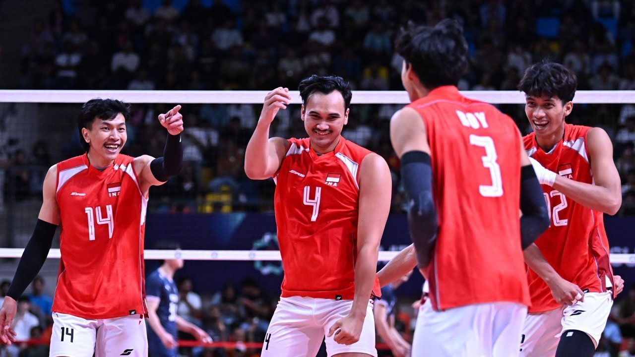 Sejarah Baru! Bekuk Korea Selatan, Timnas Voli Putra Indonesia Juara AVC Men's Volleyball Cup 2026!