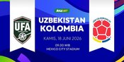 Prediksi Piala Dunia 2026: Uzbekistan vs Kolombia Kamis 18 Juni 2026 Prediksi Piala Dunia 2026: Uzbekistan vs Kolombia Kamis 18 Juni 2026