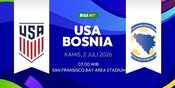 Prediksi Piala Dunia 2026: Amerika Serikat vs Bosnia dan Herzegovina 2 Juli 2026