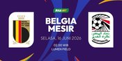 Prediksi Piala Dunia 2026: Belgia vs Mesir 16 Juni 2026