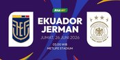 Prediksi Piala Dunia 2026: Ekuador vs Jerman 26 Juni 2026