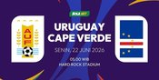 Prediksi Piala Dunia 2026: Uruguay vs Cape Verde 22 Juni 2026