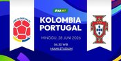 Prediksi Piala Dunia 2026: Kolombia vs Portugal 28 Juni 2026 Prediksi Piala Dunia 2026: Kolombia vs Portugal 28 Juni 2026