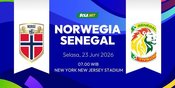 Prediksi Piala Dunia 2026: Norwegia vs Senegal 23 Juni 2026