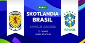 Prediksi Piala Dunia 2026: Skotlandia vs Brasil 25 Juni 2026