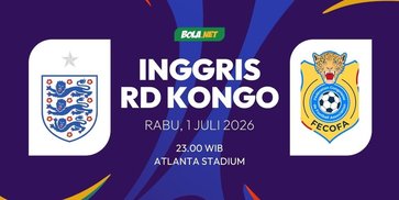 Prediksi Piala Dunia 2026: Inggris vs RD Kongo, 1 Juli 2026 Prediksi Piala Dunia 2026: Inggris vs RD Kongo, 1 Juli 2026