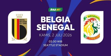 Prediksi Piala Dunia 2026: Belgia vs Senegal, 2 Juli 2026 Prediksi Piala Dunia 2026: Belgia vs Senegal, 2 Juli 2026