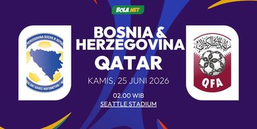 Prediksi Piala Dunia 2026: Bosnia dan Herzegovina vs Qatar 25 Juni 2026