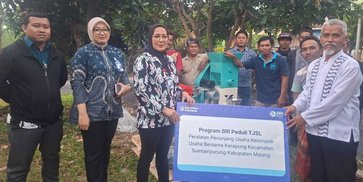 Dari Ikan Hama Jadi Pakan Bernilai Ekonomi, BRI Dukung Petani Keramba Karangkates Lewat Mesin Pelet Apung