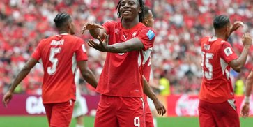Man of the Match Swiss vs Kanada: Johan Manzambi Man of the Match Swiss vs Kanada: Johan Manzambi