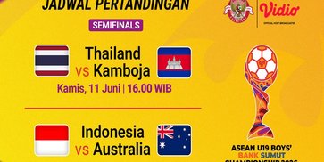 Jadwal ASEAN U19 Boys Championship 2026 (AFF U19) - Semifinal di Vidio Jadwal ASEAN U19 Boys Championship 2026 (AFF U19) - Semifinal di Vidio