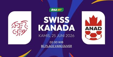 Prediksi Piala Dunia 2026: Swiss vs Kanada 25 Juni 2026
