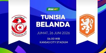 Prediksi Piala Dunia 2026: Tunisia vs Belanda 26 Juni 2026