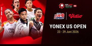 Jadwal BWF Tour - Yonex US Open 2026: Siapa yang Berpeluang Juara? Saksikan di Vidio