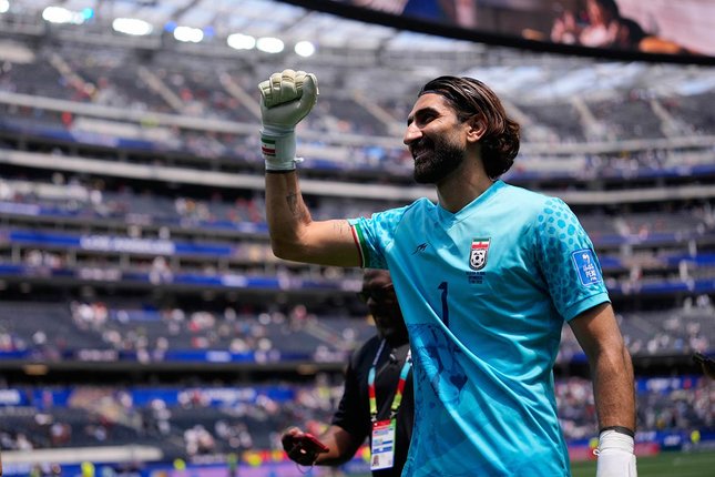 Tembok Kokoh Alireza Beiranvand di Garis Gawang Tembok Kokoh Alireza Beiranvand di Garis Gawang