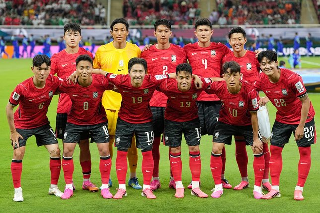 1. Korea Selatan 1. Korea Selatan