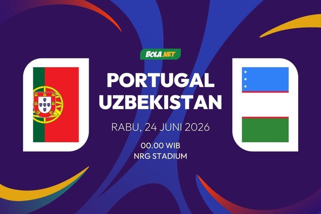 Jadwal Portugal vs Uzbekistan di TV dan Live Streaming Jadwal Portugal vs Uzbekistan di TV dan Live Streaming