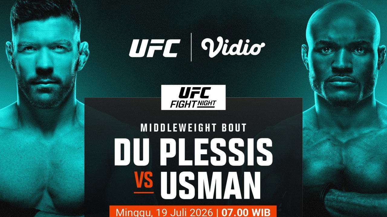 UFC Fight Night - Du Plessis vs Usman: Saksikan Persaingan Kelas Middleweight Hanya di Vidio
