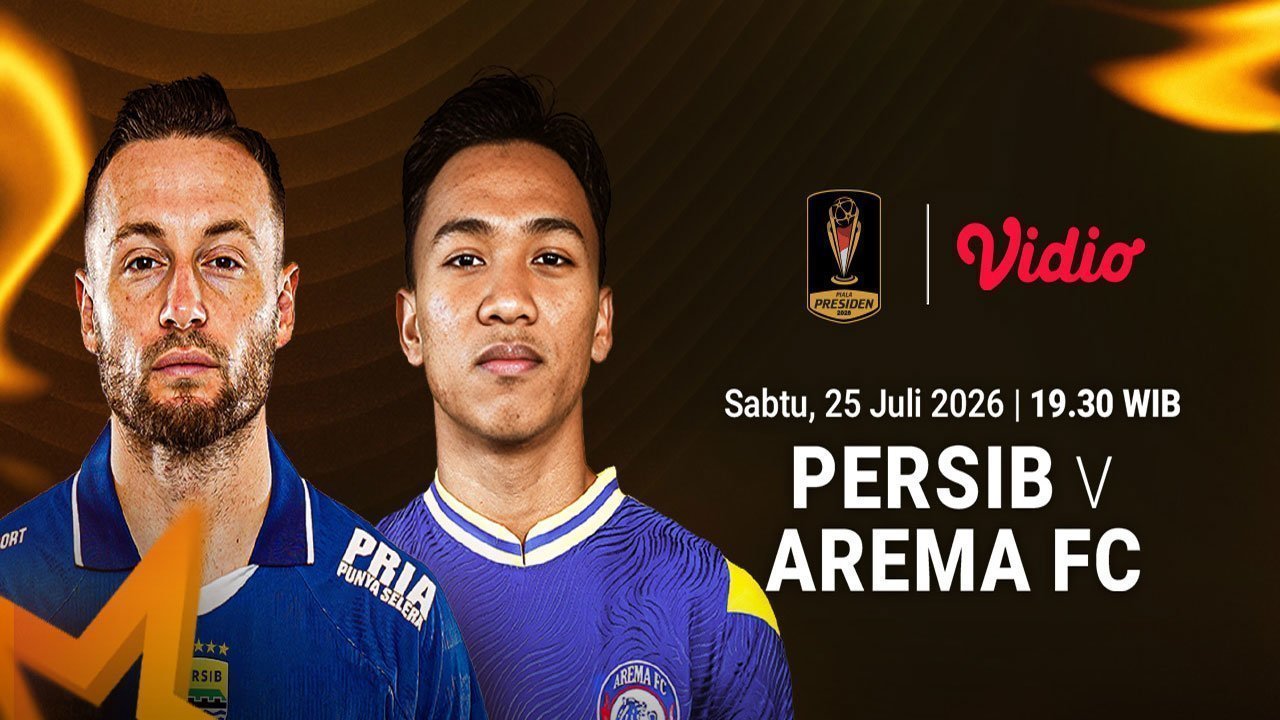 Piala Presiden Persib vs Arema FC: Ajang Pembuktian Mental Sang Juara di Vidio