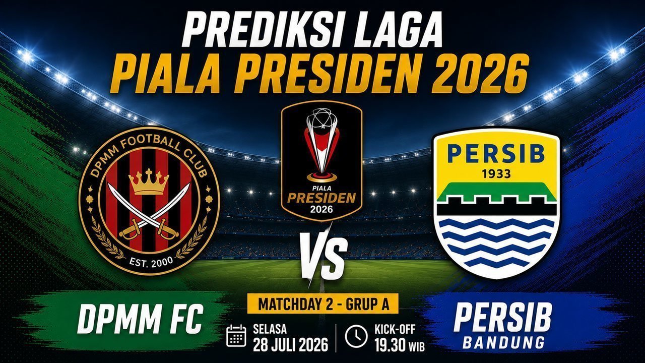 Prediksi Piala Presiden 2026: DPMM FC vs Persib 28 Juli 2026 Prediksi Piala Presiden 2026: DPMM FC vs Persib 28 Juli 2026