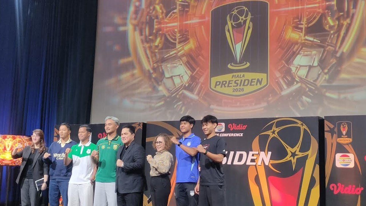 Piala Presiden 2026 Resmi Diumumkan, 8 Klub Dalam dan Luar Negeri Bersaing Mulai 25 Juli 2026