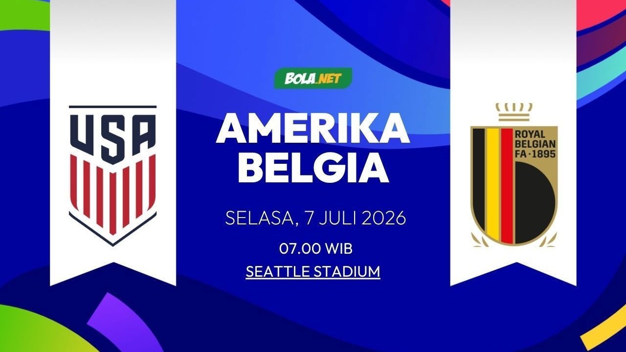Prediksi Piala Dunia 2026: Amerika Serikat vs Belgia 7 Juli 2026