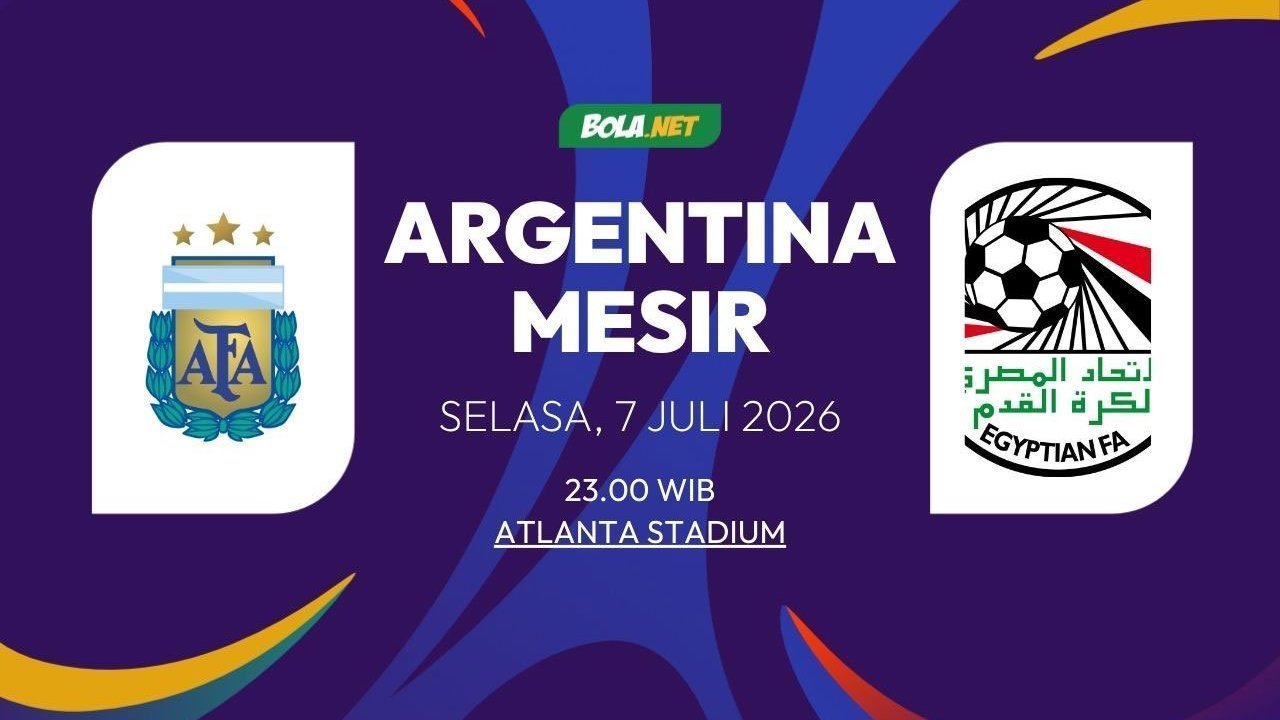 Prediksi Piala Dunia 2026: Argentina vs Mesir 7 Juli 2026