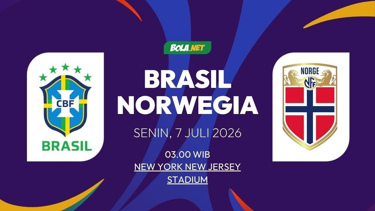 Prediksi Piala Dunia 2026: Brasil vs Norwegia 6 Juli 2026