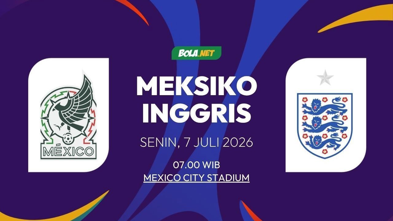 Prediksi Piala Dunia 2026: Meksiko vs Inggris 6 Juli 2026