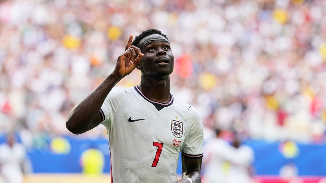 Kala Bukayo Saka Sejajarkan Diri dengan Lionel Messi dan Ousmane Dembele