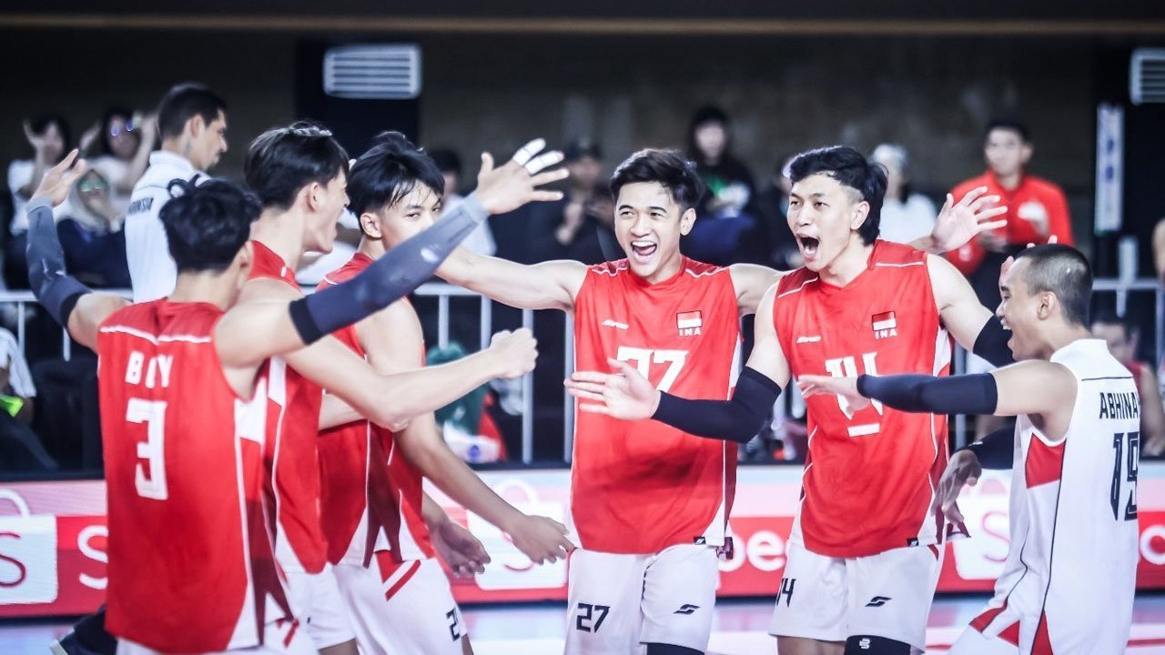 Timnas Voli Putra Indonesia Awali Leg Kedua SEA V Cup 2026 dengan Kemenangan 3-0 atas Kamboja