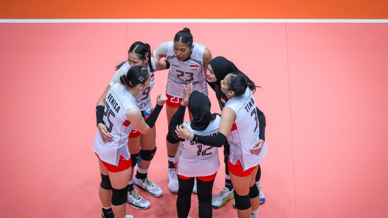 Kalah Lawan Thailand, Timnas Voli Putri U-18 Indonesia Gagal ke Semifinal AVC U-18 2026