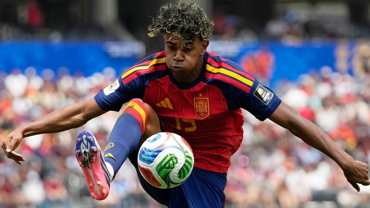 Man of the Match Spanyol vs Belgia: Lamine Yamal