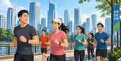 Mengintip Tren Social Run, Saat Lari Tak Lagi Sekadar Olahraga Mengintip Tren Social Run, Saat Lari Tak Lagi Sekadar Olahraga