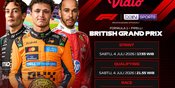 Jadwal Formula 1 Pirelli British Grand Prix 2026: Persaingan Gelar Juara Memanas, Saksikan Eksklusif di Vidio Jadwal Formula 1 Pirelli British Grand Prix 2026: Persaingan Gelar Juara Memanas, Saksikan Eksklusif di Vidio