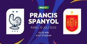 Prediksi Piala Dunia 2026: Prancis vs Spanyol 15 Juli 2026
