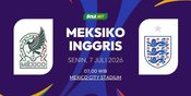 Prediksi Piala Dunia 2026: Meksiko vs Inggris 6 Juli 2026 Prediksi Piala Dunia 2026: Meksiko vs Inggris 6 Juli 2026