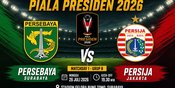 Prediksi Piala Presiden 2026: Persebaya vs Persija 26 Juli 2026