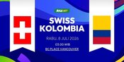 Prediksi Piala Dunia 2026: Swiss vs Kolombia 8 Juli 2026