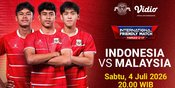 Nonton Indonesia U-17 vs Malaysia U-17: Misi Perdana David Nascimento di Vidio